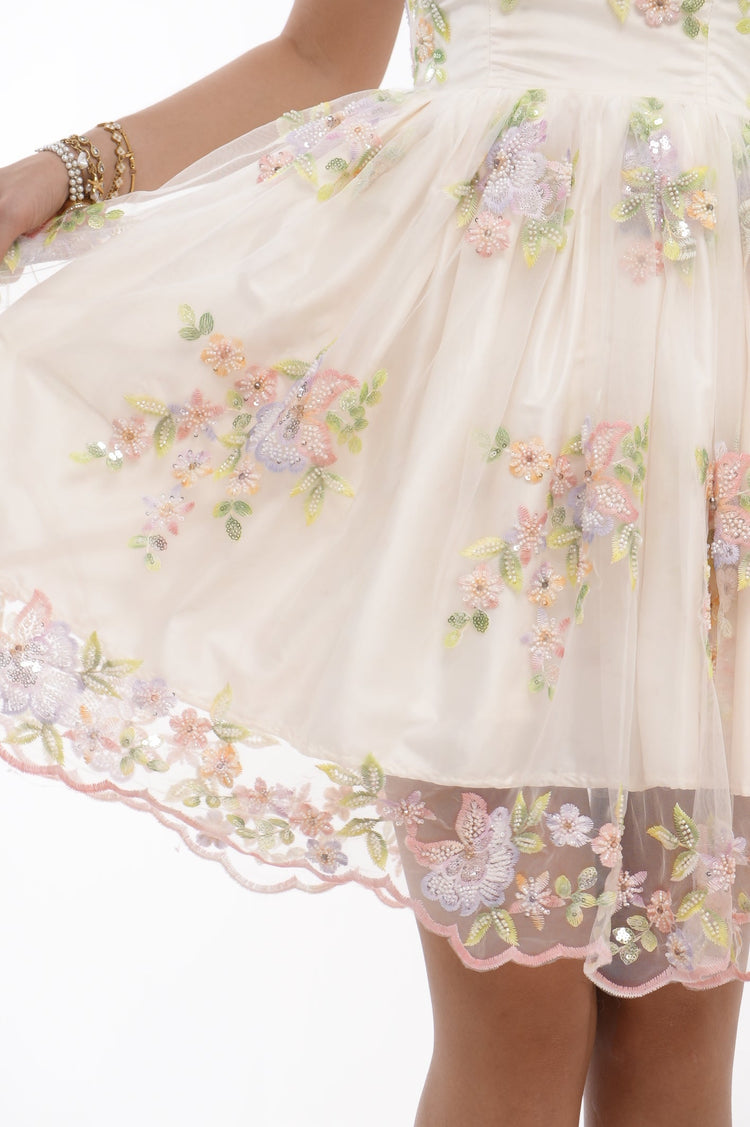 Princess dress flower