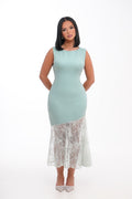 Lace mermaid dress