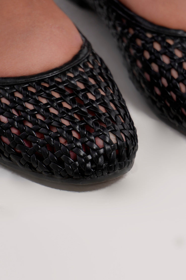 Ballerines tressées
