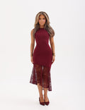 Lace mermaid dress