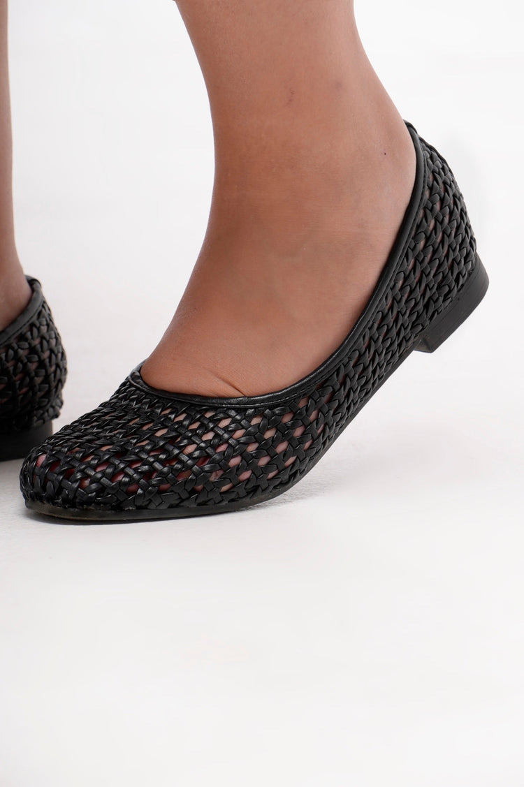 Ballerines tressées