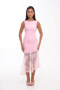 Lace mermaid dress