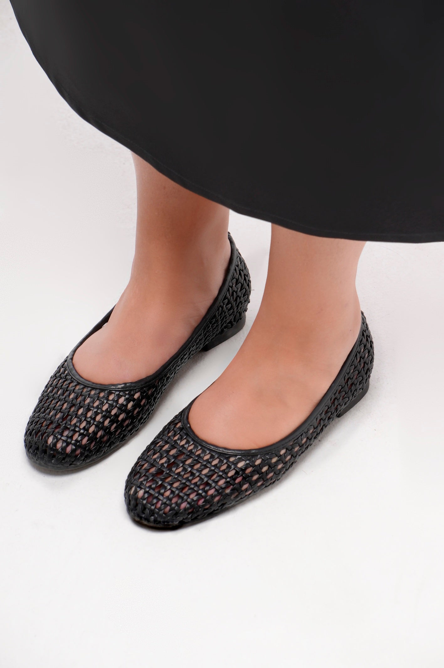 Ballerines tressées