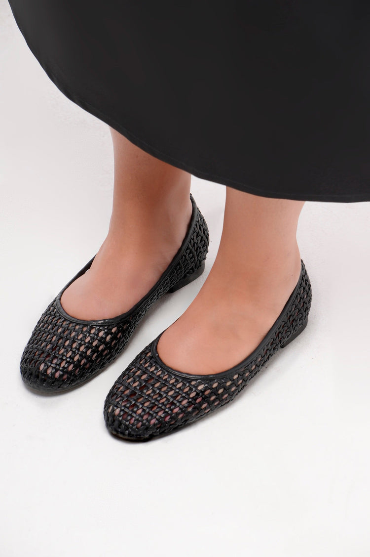 Ballerines tressées